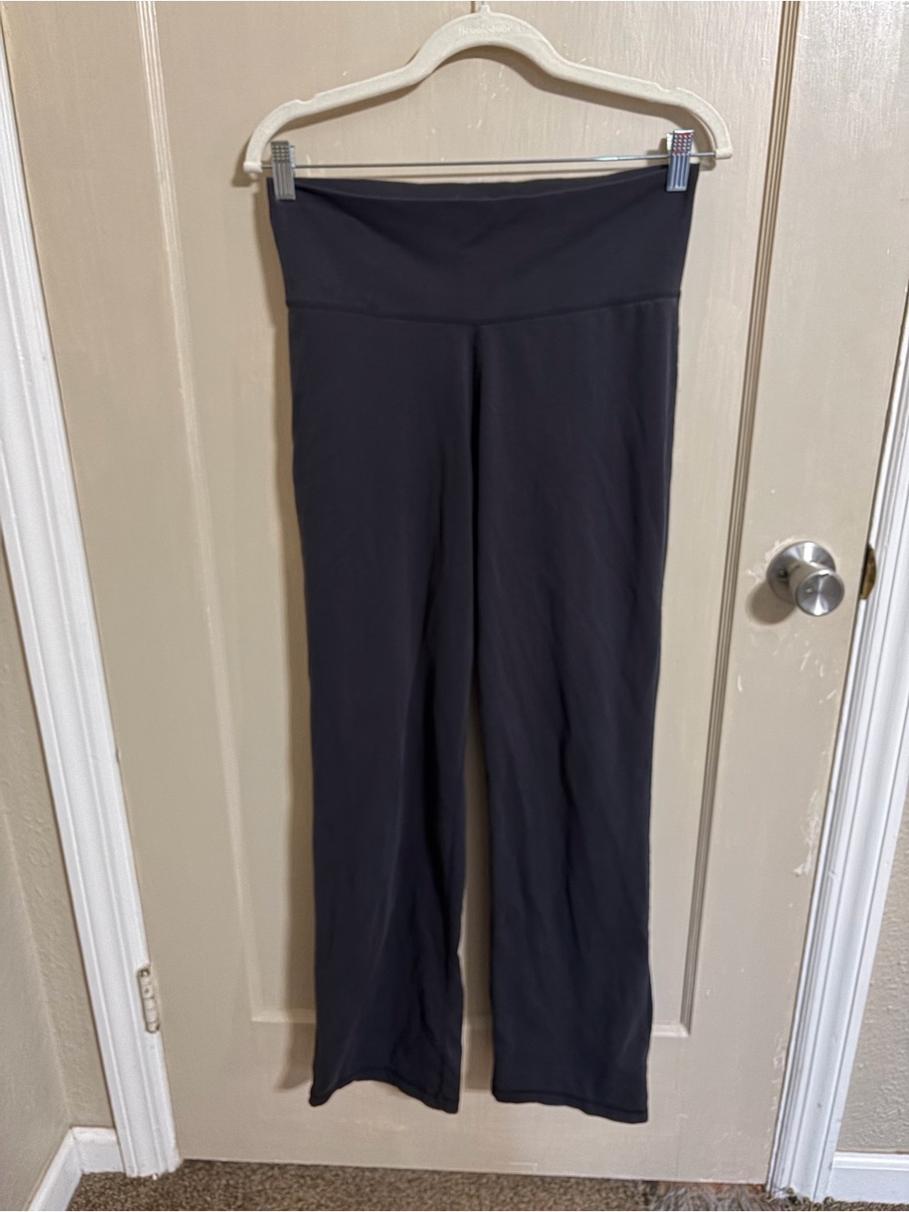 Patagonia Black Wide-Waist Track Pants